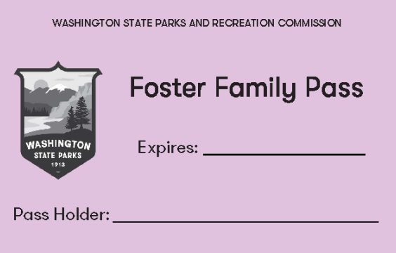 Picture of foster family pass