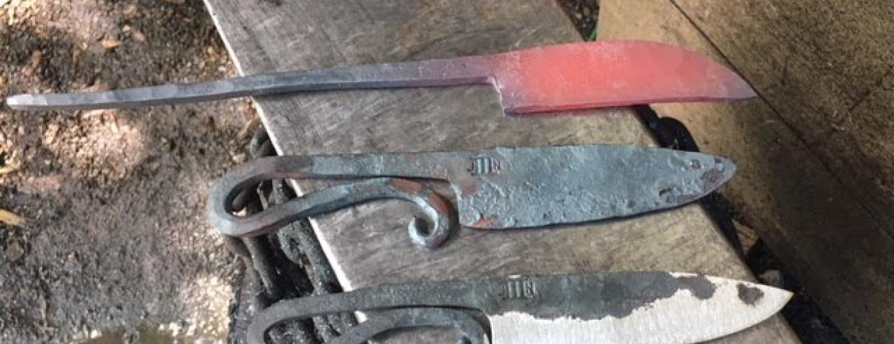 blacksmith knives