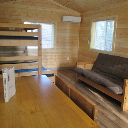 Belfair Cabin Interior