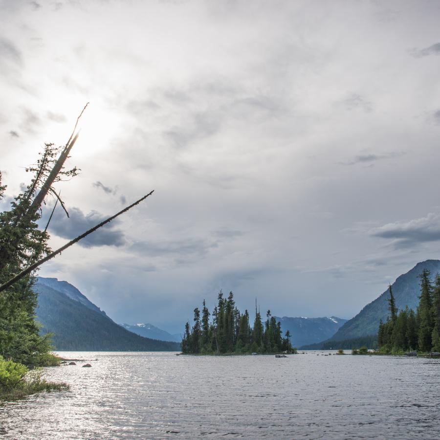 Lake Wenatchee State Park, Lake, Mountain View