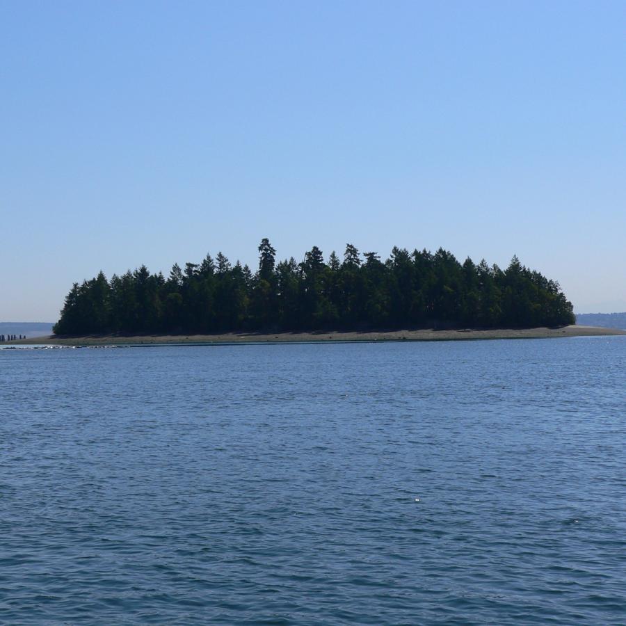 Eagle Island pudget sound view