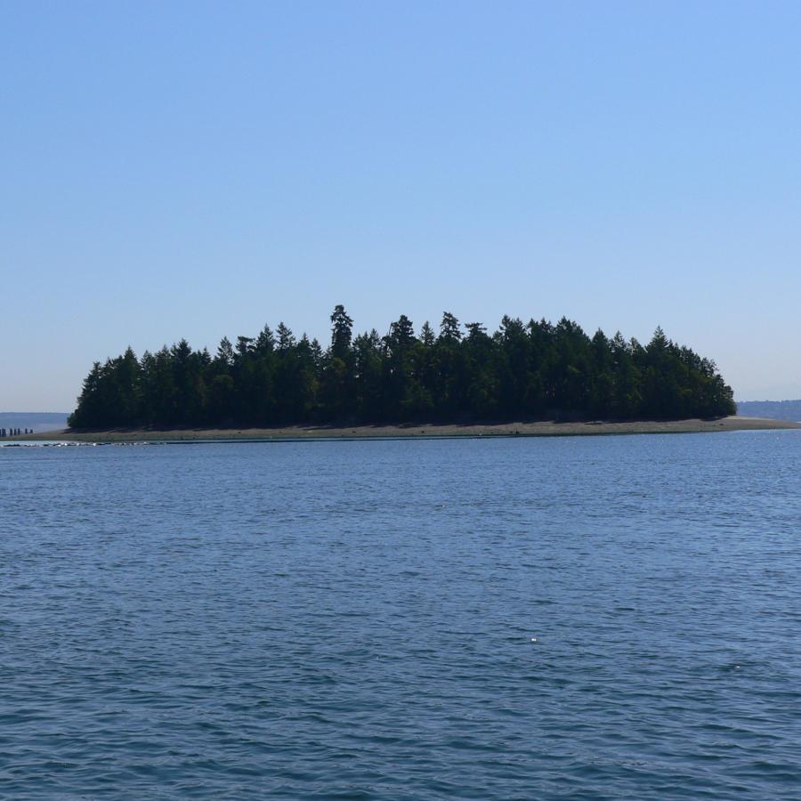 Eagle Island  pudget sound view 