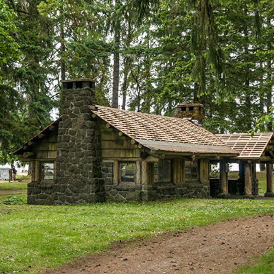 Twanoh State Park kitchen shelter.